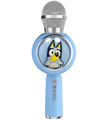 OTL Microfoon - BLUEY - LED - Draadloze karaoke - Blauw - OTL - OneSize - Muziekinstrumenten