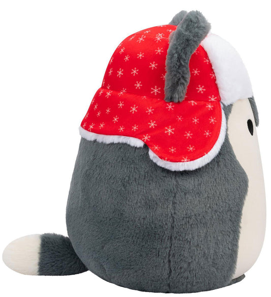Squishmallows Knuffel - 30 cm - Fuzz A Mallows - Ryan Husky - Squishmallows - OneSize - Knuffels