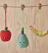 OYOY Kinderwagenspanner - Apple Binnenschip - Rood - OYOY - OneSize - Wagenspanner
