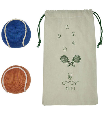 OYOY Rammelaar - Tennisballen - Apricot/Blue - OYOY - OneSize - Ramelaren