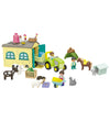 Playmobil Junior - Boerderij m. Tractor - 71656 - 29 Onderdelen - Playmobil - OneSize - Blokken