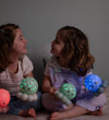 Cloud-B Nachtlamp - Twinkles To Go Octo - 12x12 cm - Pastel Blue - Cloud-B - OneSize - Nachtlampen