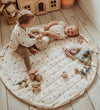 Play&Go Speelmat - Ø120 cm - Soft Organic - Rabbit - Play&Go - OneSize - Speelmaten