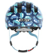Abus Fietshelm - Smiley 3.0 LED - Blue Auto's - Abus - 45-51 cm - Fietshelmen