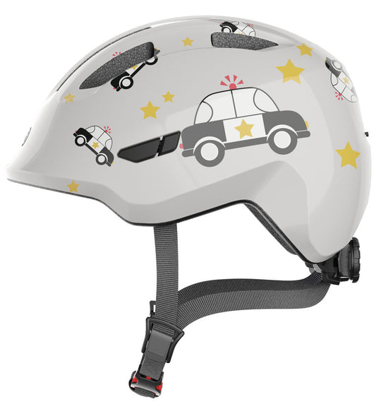 Abus Fietshelm - Smiley 3.0 - Grey Police - Abus - 45-51 cm - Fietshelmen