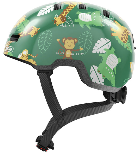 Abus Fietshelm - Skurb Kid - Green Jungle - Abus - 45-51 cm - Fietshelmen