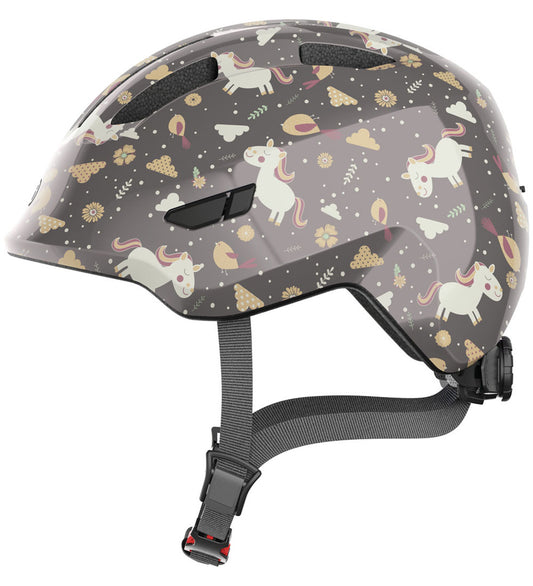 Abus Fietshelm - Smiley 3,0 - Grey Horse - Abus - 45-51 cm - Fietshelmen