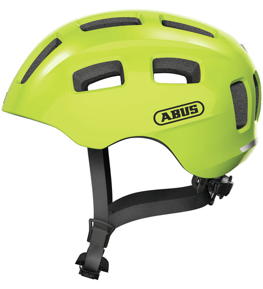 Abus Fietshelm - Youn-I 2.0 - Signaal Yellow - Abus - 48-54 cm - Fietshelmen