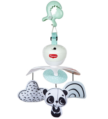 Tiny Love Muziekmobiel - Meenemen Mobile - Zwart/Wit - Tiny Love - OneSize - Muziekmobielen