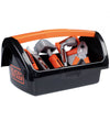 Black & Decker Speelgoed - Gereedschapskist - 6 Onderdelen - Black & Decker - OneSize - Gereedschap