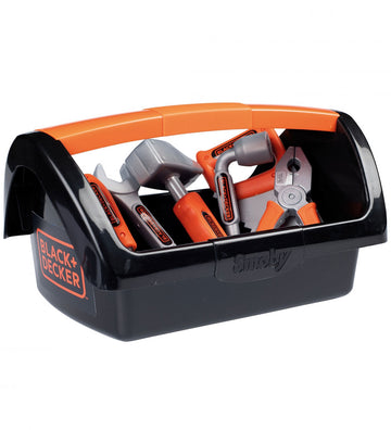 Black & Decker Speelgoed - Gereedschapskist - 6 Onderdelen - Black & Decker - OneSize - Gereedschap