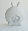 Rabbit & Friends Wekker m. Licht - Wake Omhoog - 20x15x6 cm - Wi - Rabbit & Friends - OneSize - Nachtlampen
