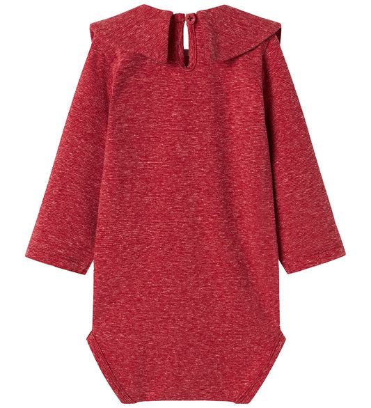 Name It Romper l/s - NbfRusland - Jester Red - Name It - 50 - Rompers Lange Mouw