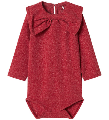 Name It Romper l/s - NbfRusland - Jester Red - Name It - 50 - Rompers Lange Mouw