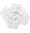 Jippies Stopcontactzekeringen - Draaibaar - 20 st. - Transparent - Jippies - OneSize - Sloten