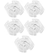Jippies Stopcontactzekeringen - Draaibaar - 5 st. - Transparent - Jippies - OneSize - Sloten