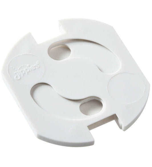 Jippies Stopcontactzekeringen - Draaibaar - 20 st. - Wit - Jippies - OneSize - Sloten