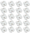Jippies Stopcontactzekeringen - Draaibaar - 20 st. - Wit - Jippies - OneSize - Sloten