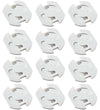 Jippies Stopcontactzekeringen - Draaibaar - 12 st. - Wit - Jippies - OneSize - Sloten