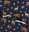 Nørgaard Madsens Beddengoed - Baby - Navy m. Dieren van het bos - Nørgaard Madsens - Baby - Beddengoed - Baby