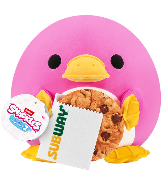 Snackles Knuffel - 35 cm - Het vogelbekdier Whitney m. Metro - SNACKLES - OneSize - Knuffels