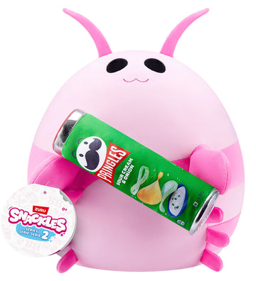 Snackles Knuffel - 35 cm - Garnalen Lily m. Pringles - SNACKLES - OneSize - Knuffels
