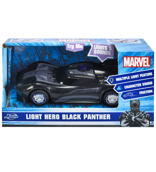 Jada Auto - Marvel Light Hero - Black Panther - 1:32 - Dickie Toys - OneSize - Auto´s