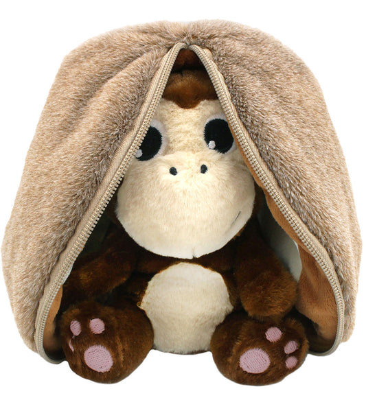 Flipetz Knuffel - 20 cm - Monkey & Coconut - Flipetz - OneSize - Knuffels