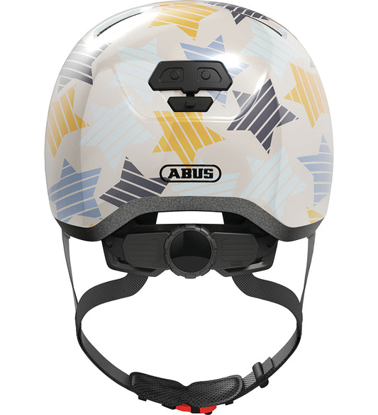 Abus Fietshelm - Skurb Kid - Grey Sterren - Abus - 50-54 cm - Fietshelmen