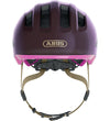 Abus Fietshelm - Smiley 3,0 Ace LED - Royal Purple - Abus - 50-54 cm - Fietshelmen