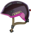 Abus Fietshelm - Smiley 3,0 Ace LED - Royal Purple - Abus - 50-54 cm - Fietshelmen