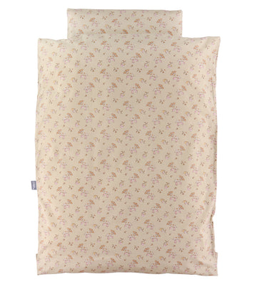 Nørgaard Madsens Beddengoed - Volwassenen - Beige m. Bloemen - Nørgaard Madsens - Volwassenen - Beddengoed - Volwassenen
