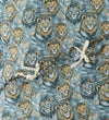 Nørgaard Madsens Beddengoed - Baby - Blauw m. Lbovenkant - Nørgaard Madsens - Baby - Beddengoed - Baby