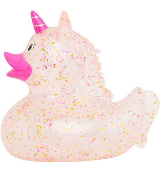 Rubber Eend - Glitter Eenhoorn - Badeand - OneSize - Badspeelgoed