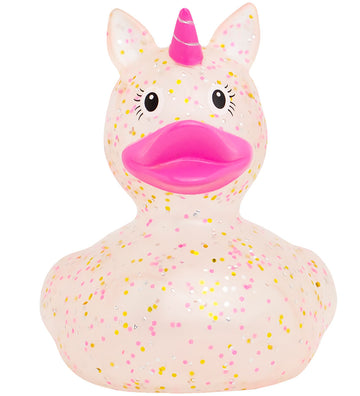 Rubber Eend - Glitter Eenhoorn - Badeand - OneSize - Badspeelgoed