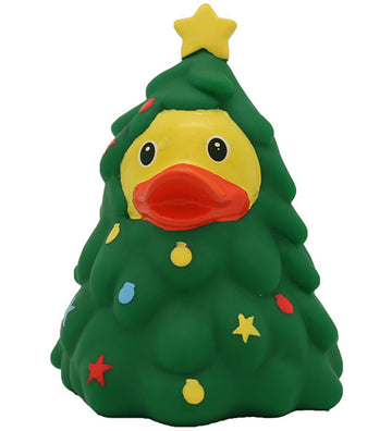 Rubber Eend - Kerstboom - Badeand - OneSize - Badspeelgoed