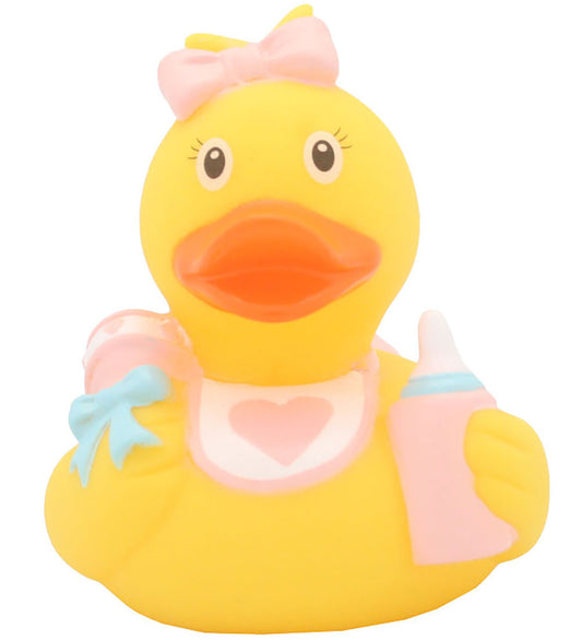 Rubber Eend - Baby Meisje - Badeand - OneSize - Badspeelgoed