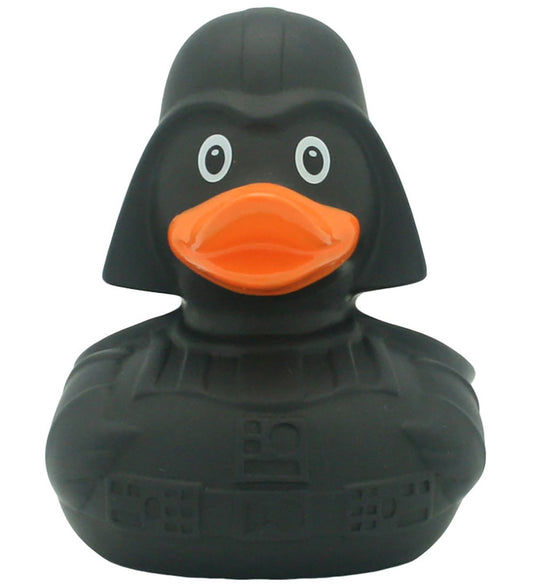 Rubber Eend - Black Star - Badeand - OneSize - Badspeelgoed