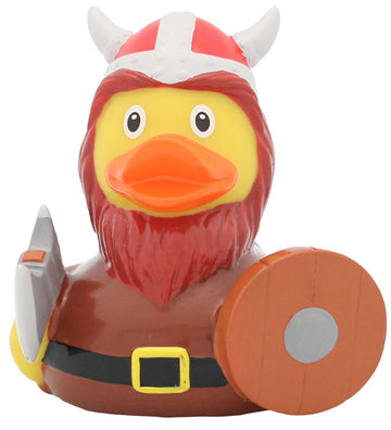 Rubber Eend - Viking Noors - Badeand - OneSize - Badspeelgoed