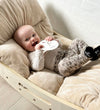 Hemmingsen Kids Luxe Matras - Fluweel - Luna - 140x60 cm - Beige - Hemmingsen Kids - OneSize - Matrassen
