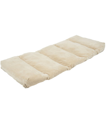 Hemmingsen Kids Luxe Matras - Fluweel - Luna - 140x60 cm - Beige - Hemmingsen Kids - OneSize - Matrassen