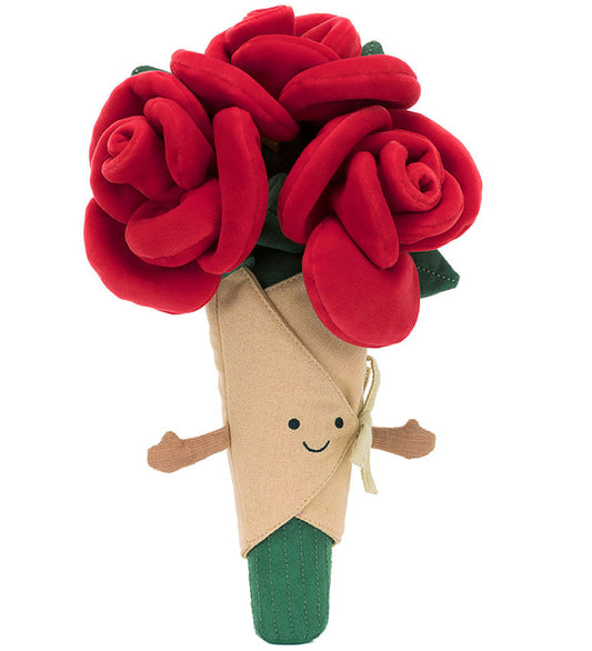 Jellycat Knuffel - 30x17 cm - Amuses Rose Boeket - Jellycat - OneSize - Knuffels