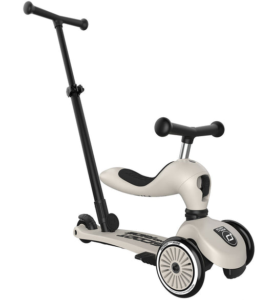 Scoot and Ride Highwaykick 1 Push&Go - Ash - Scoot and Ride - OneSize - Loopfietsen