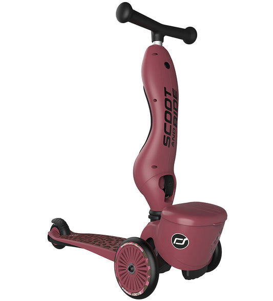 Scoot and Ride Highwaykick 1 Lifestyle - Wilde kat - Scoot and Ride - OneSize - Loopfietsen