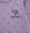 Hummel Romper l/s - hmlBeesy - Lavender Grijs - Hummel - 74 - Rompers Lange Mouw