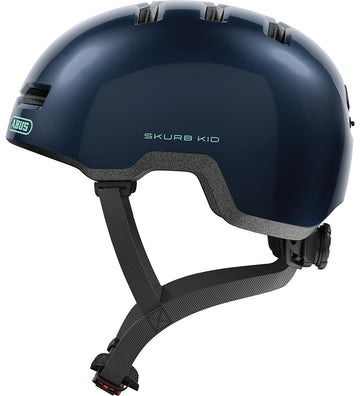 Abus Fietshelm - Skurb Kid - Midnight Blue - Abus - 50-54 cm - Fietshelmen