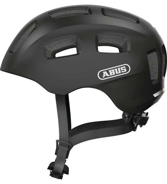 Abus Fietshelm - Youn-I 2.0 - Fluweel Black - Abus - 52-58 cm - Fietshelmen