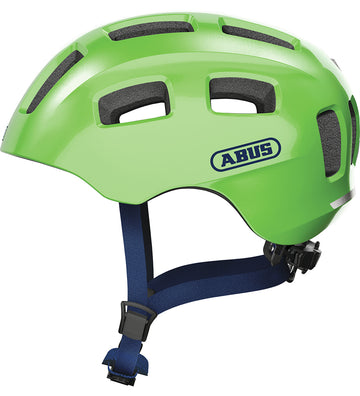 Abus Fietshelm - Youn-I 2.0 - Sprankelend Green - Abus - 52-58 cm - Fietshelmen