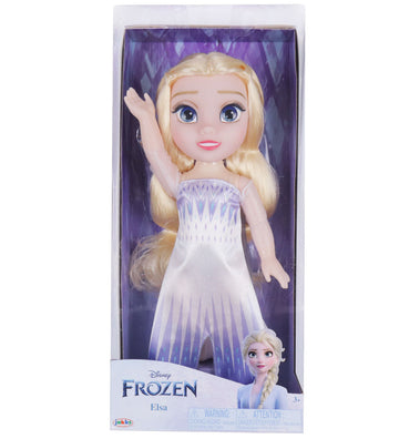 Disney Frozen Pop - 38 cm - Elsa De Snow Koningin - Disney Frozen - OneSize - Poppen