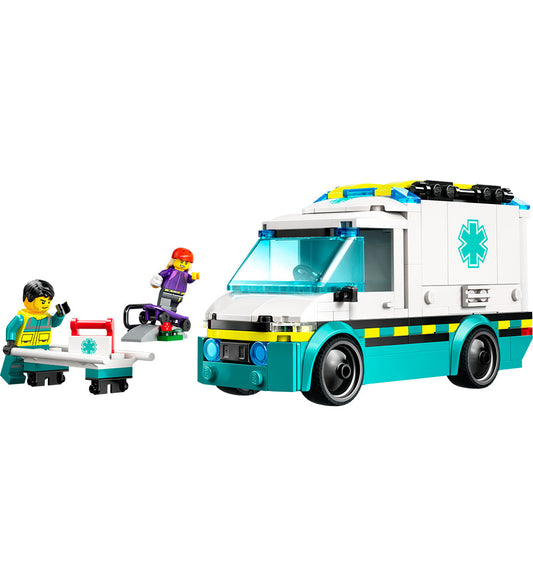 LEGO® City - Ambulance 60451 - 184 Onderdelen - LEGO® - OneSize - Blokken